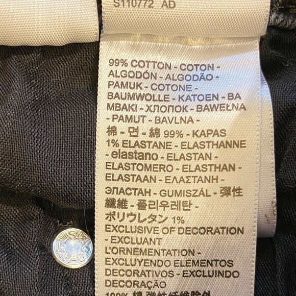 Levi’s 28 (US 6/7) Mom Jeans Silver Tab Gray High Rise Women’s Stretch Tapered - Picture 7 of 12